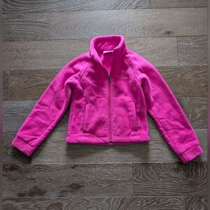 Columbia Kids Pink Fleece Jacket Size 4/5
